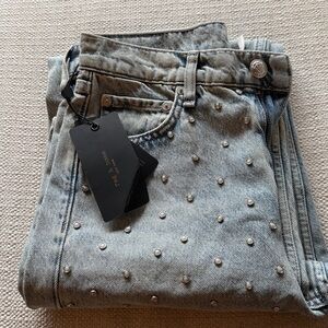 rag & bone shea straight leg jeans - Desiree Pearl. NWT